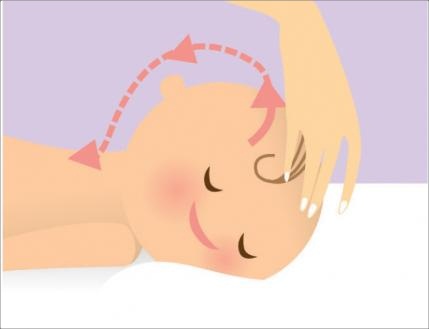 Các bước mát-xa giúp bé sơ sinh ăn ngoan, ngủ tốt 3